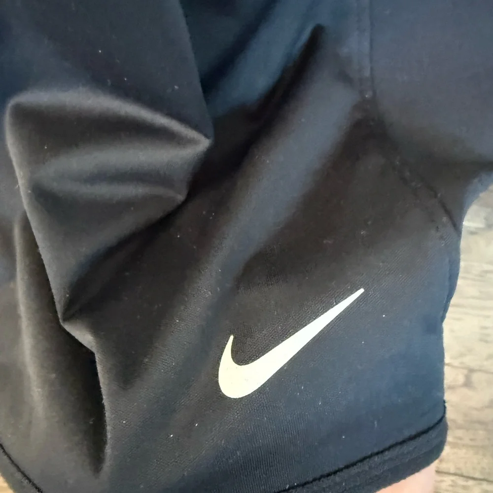 Nike Running Dri-Fit Vest High Vis Black Men’s Shell Grade Fleece Outdoor  L